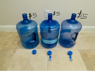 Water jugs (5 gallon)