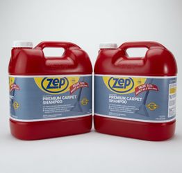 ZEP 2.5 Gal Premium Carpet Shampoo 2-Pack - New - Concentrated, Makes 130 Gal