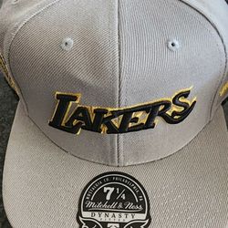 Lakers Hat, Size 7 1/4 , 50th ANNIVERSARY EDITION