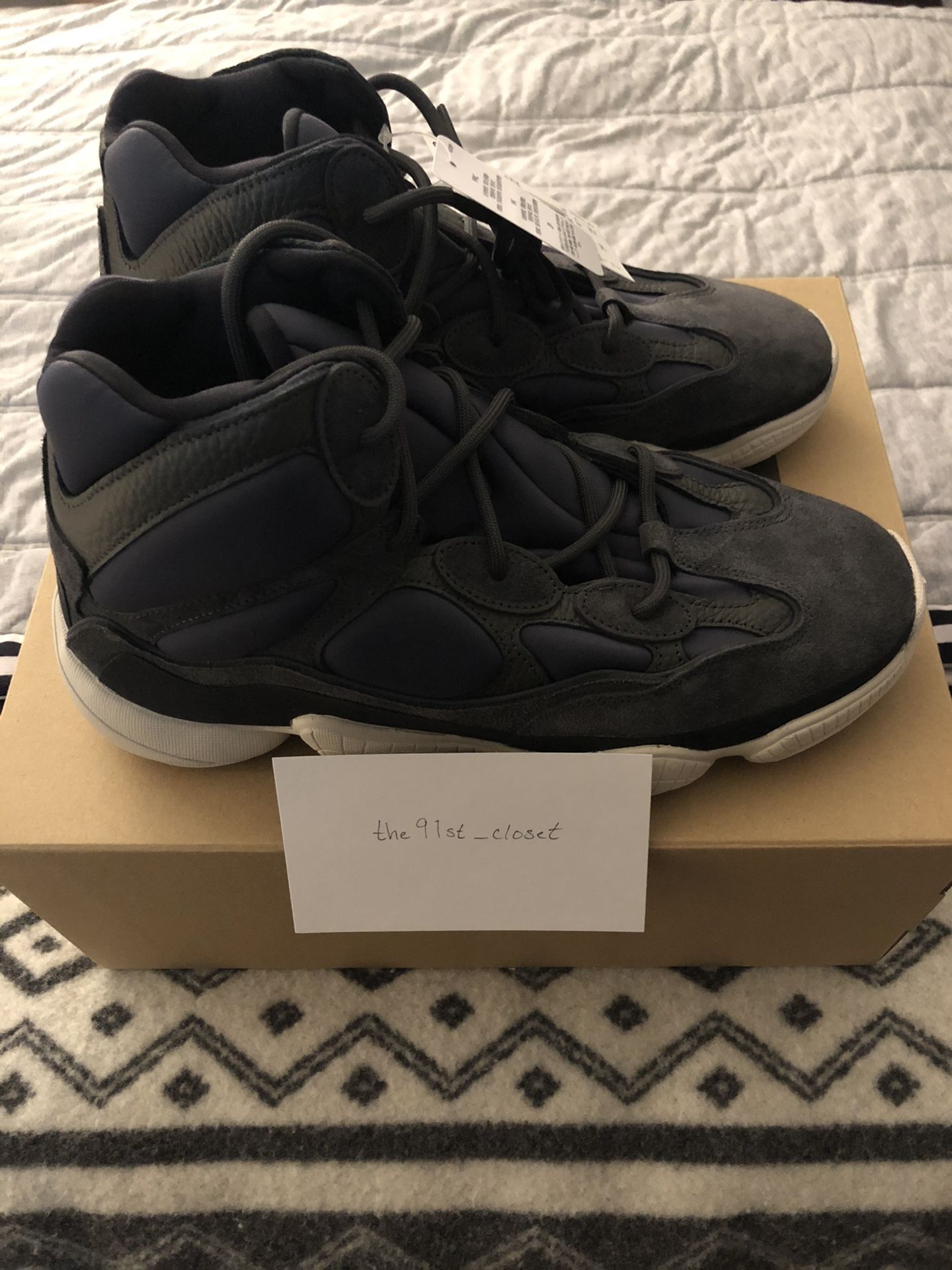 adidas x yeezy 500 high slate NEW - Size 11