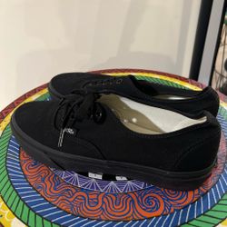 Vans Authentic All-Black Low-Top Sneakers