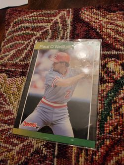 Paul O'Neill Cincinnati Reds Baseball Cards for Sale in Port Richey, FL -  OfferUp