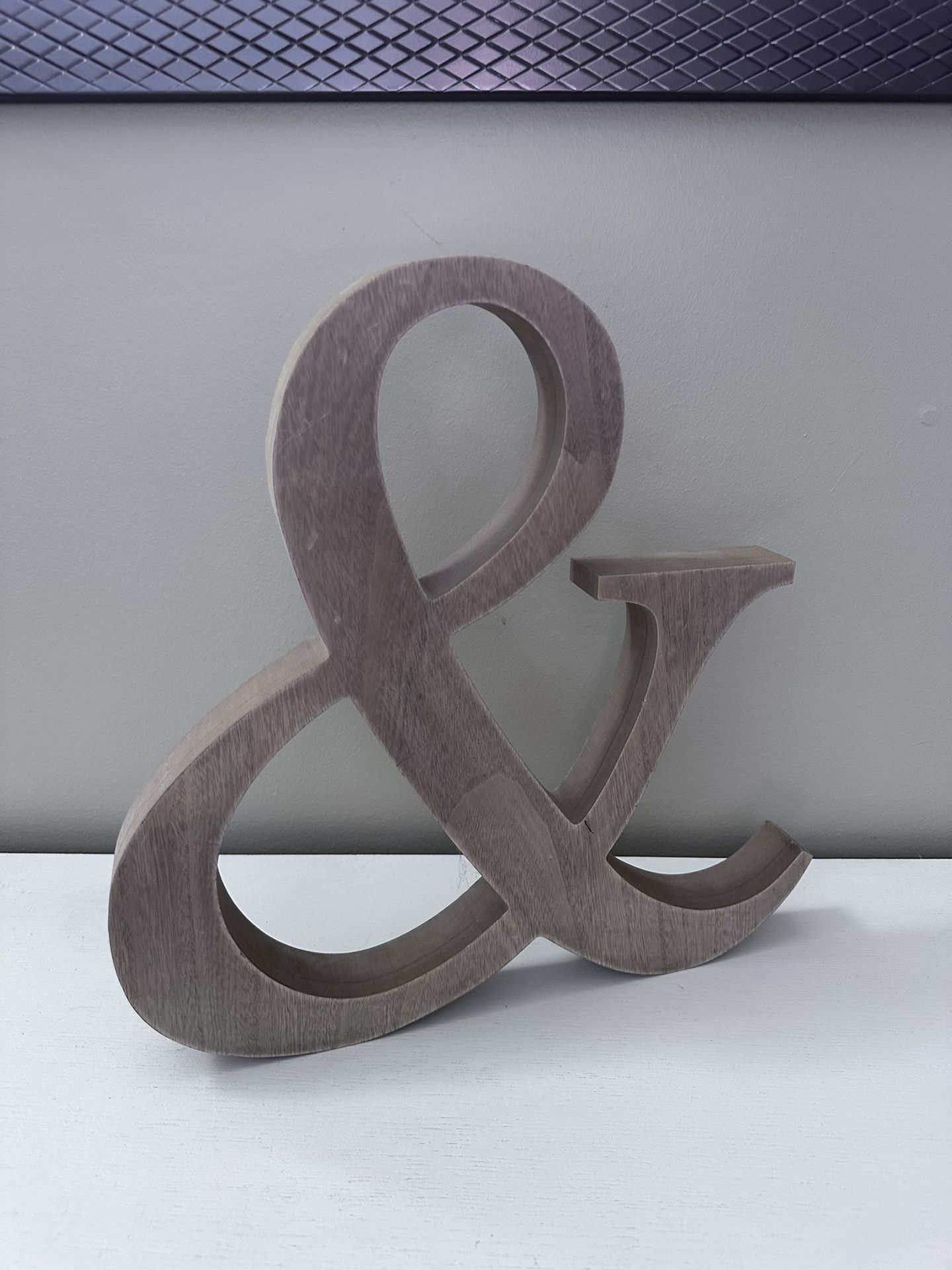 Ampersand Wall decor