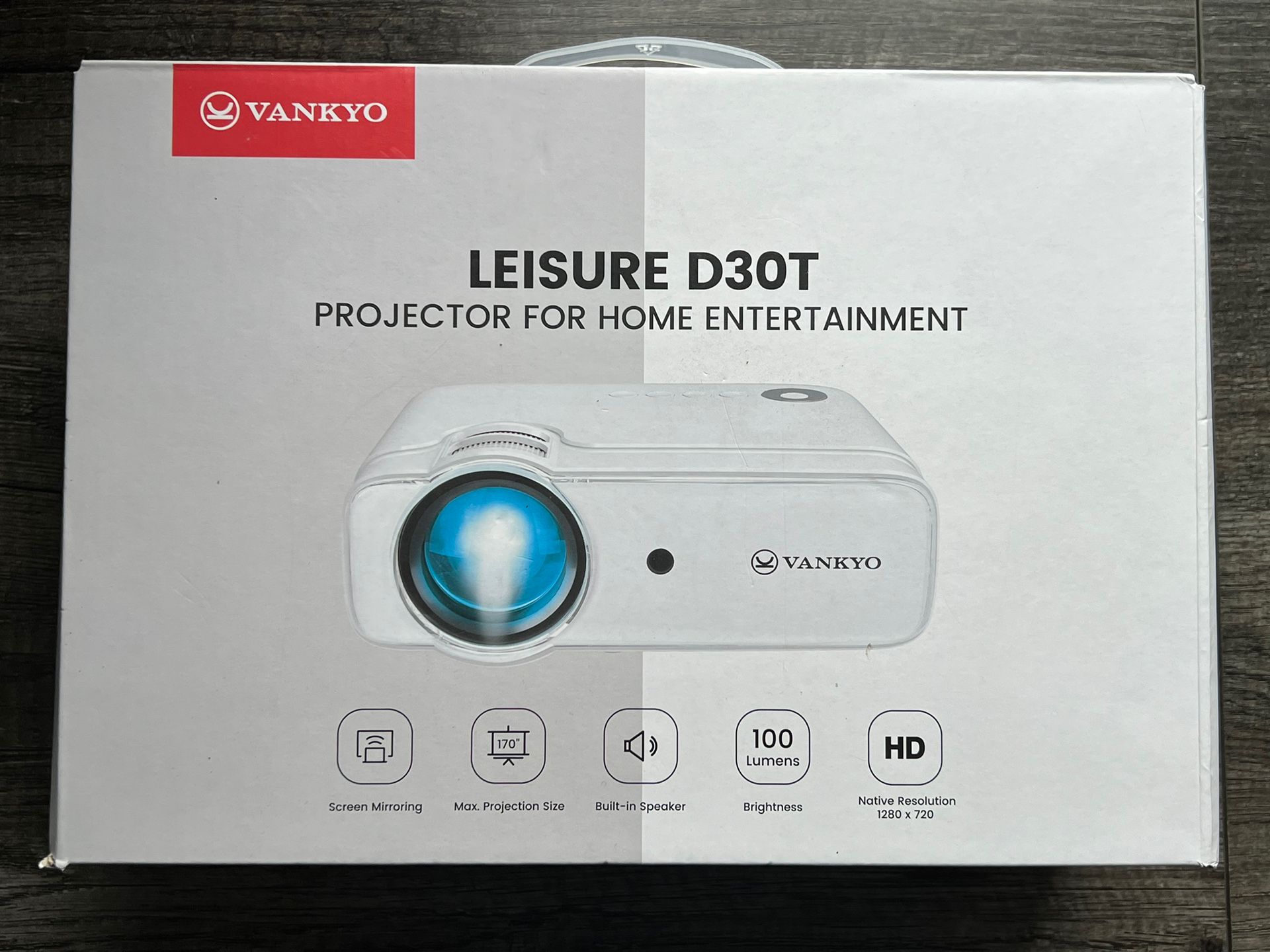  VANKYO Leisure D30T Mini Wi-Fi Projector