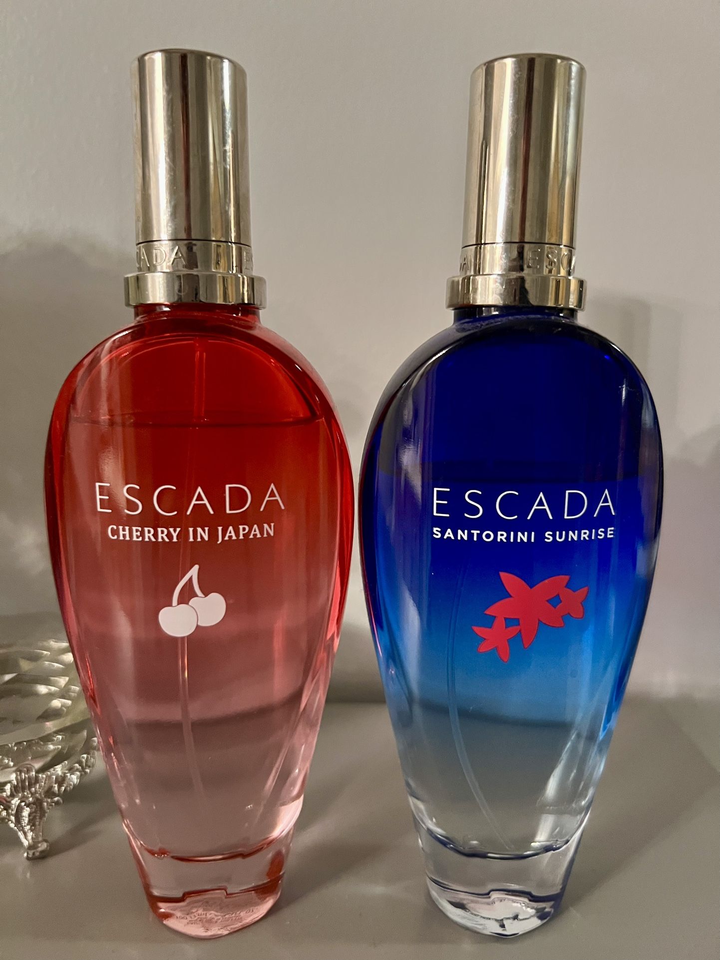 Escada Cherry in Japan & Santorini Sunrise Perfume Set