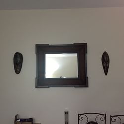 Mirror And 2 Masks
