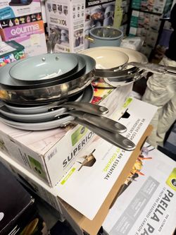 Lot of used cooking ware