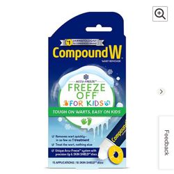 Freeze off warts *FOR KIDS*