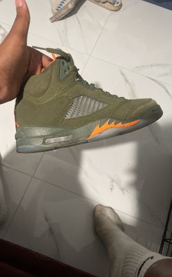 Jordan 5’s Olive