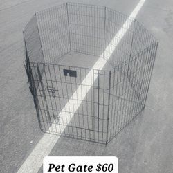 Pet Gate With Door