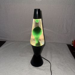 Vintage Alien Green Lava Lamp 