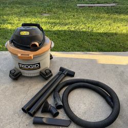 Rigid 6 Gallon 2.5hp Wet/Dry Shop Vac