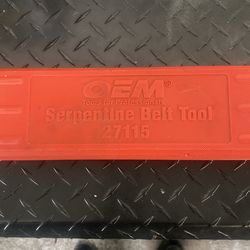 Oem Serpentine Belt Tool