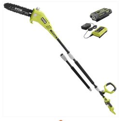 RYOBI

40V 10 in. Cordless Battery Pole Saw with 2.0 Ah Battery and Charger

