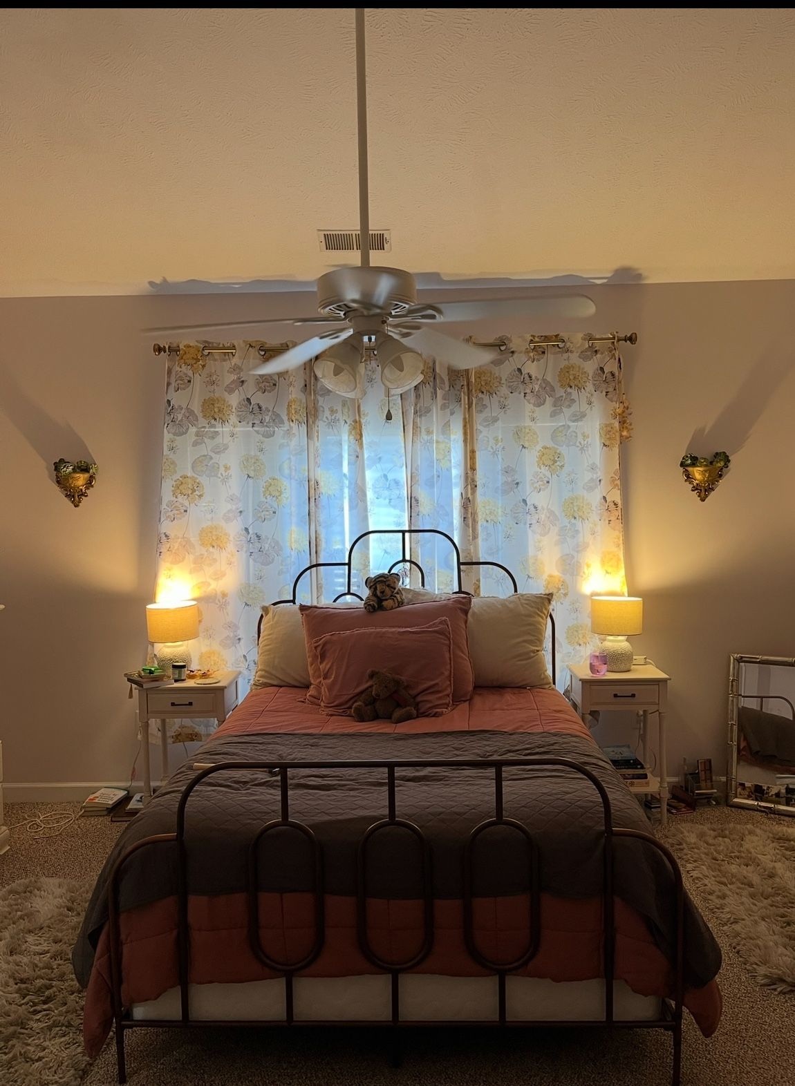 Like New Bronze Wayfair Metal Bed Frame