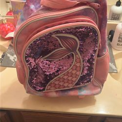 Mermaid Roller Backback 
