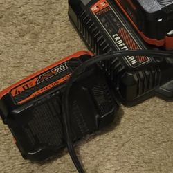 Craftsman V20 4.0 Batteries & Charger