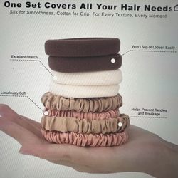 Hair Scrunchies Set Of 8