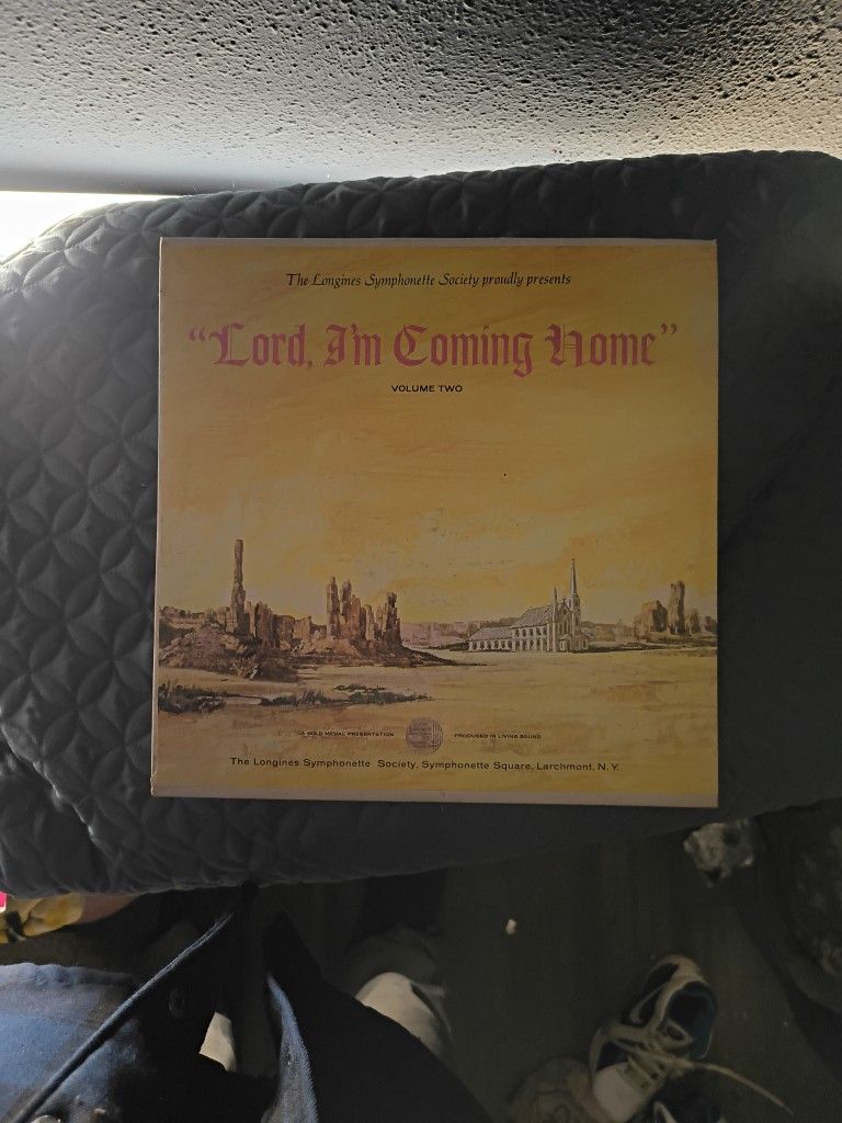 VARIOUS: lord, i'm coming home, vol. 1 LONGINES 12" LP 33 RPM Sealed