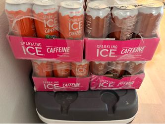 12 Pack Orange Cream/Root Beer Sparkling Ice® Caffeine Soda