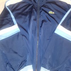 Lacoste Blue/light Blue Size Large/xlarge