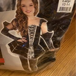 Costume Midnight Mischief Child Large 12-14 Size
