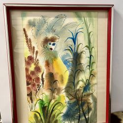 Harold Laynor Watercolor Painting Art