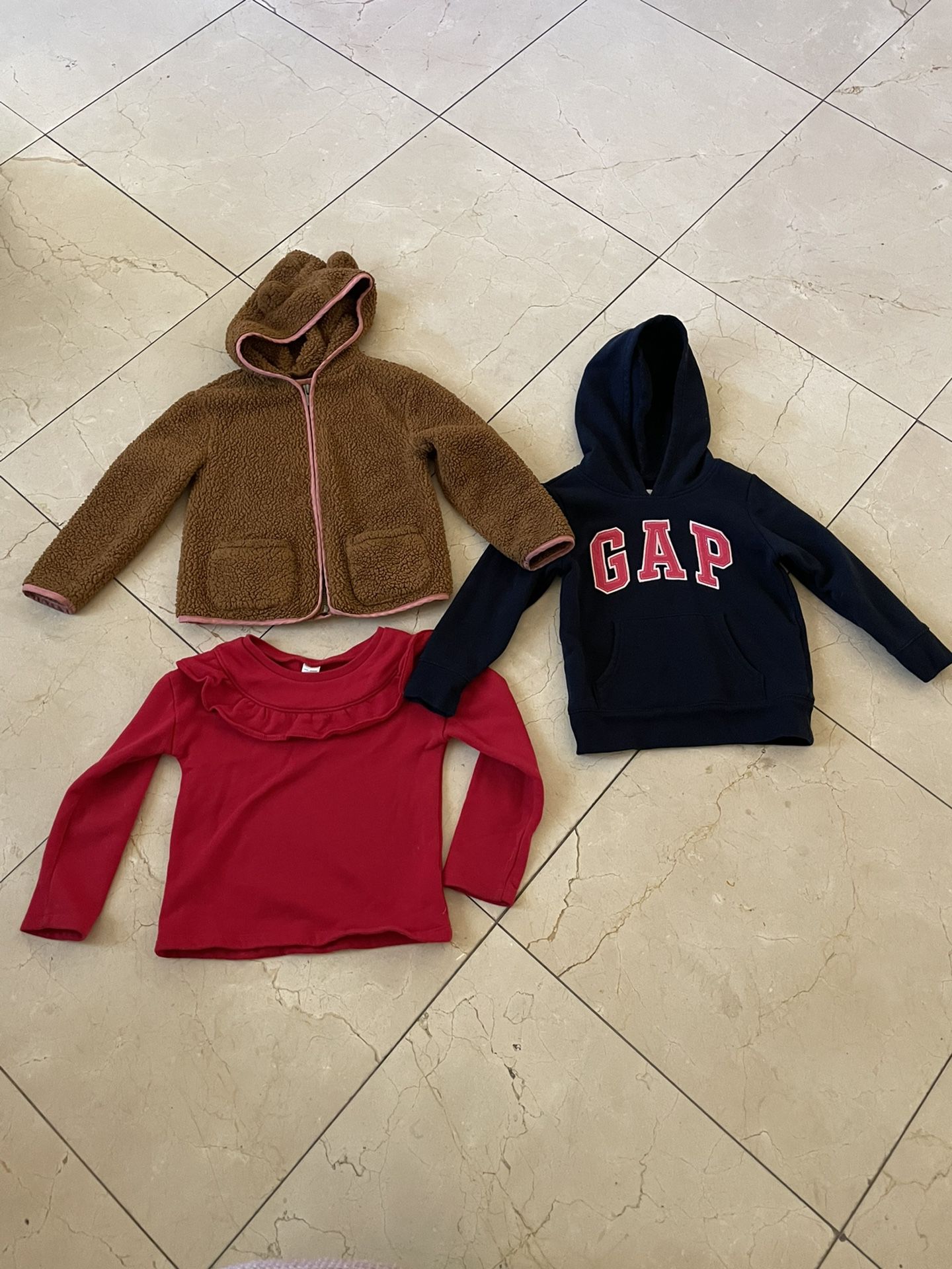 4 And 5T Sweater Bundle Lot For Girls 