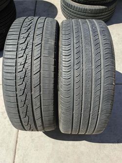245/45/20 2 TIRES 65-75% TREAD DOT 30/22 EXCELLENT CONDITION