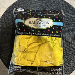 Balloons Yellow