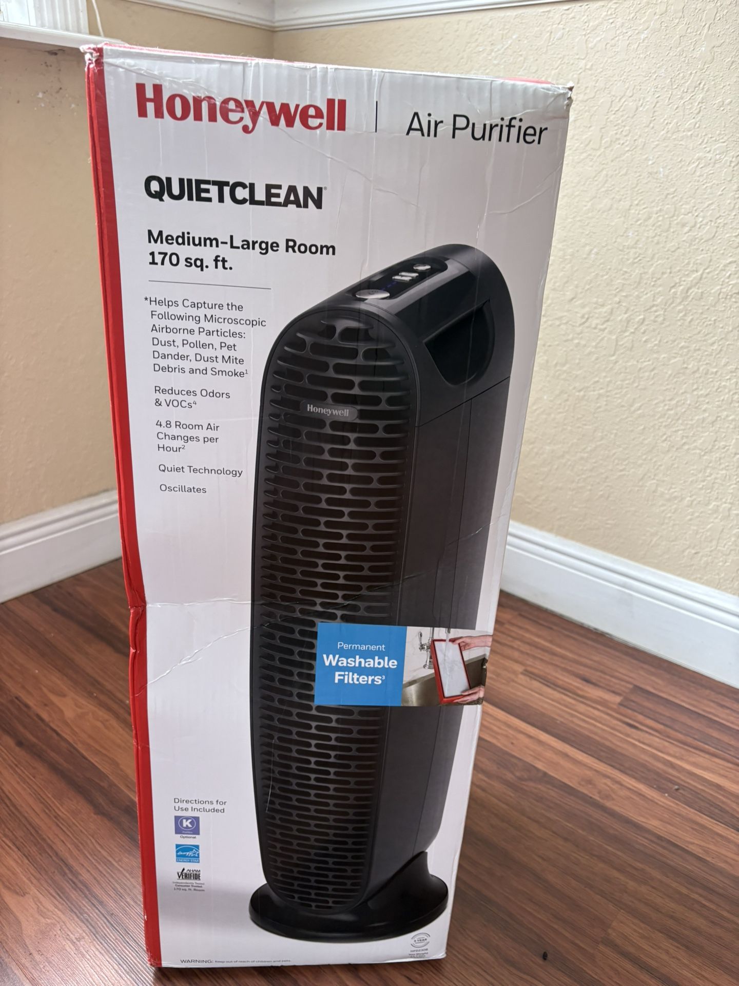 Honeywell Air Purifier- $100