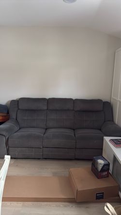 Gray couch