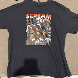 Men’s XL Scream Graphic T Shirt 