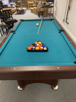 Pool table and accessories ( price reduced)