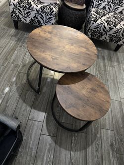 Move Out Sale: Side table Set of 2