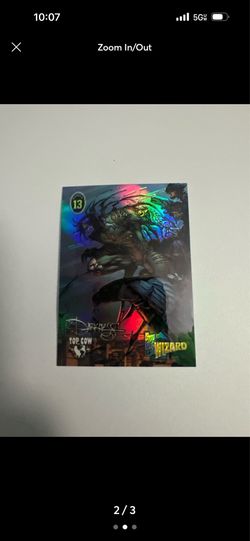 1996 Wizard Magazine Chromium Series #13 The Darkness Jackie Estacado Trading C