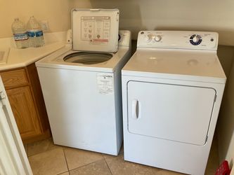 GE Washer and Dryer