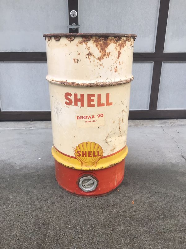Vintage Shell Oil Drum for Sale in Issaquah, WA OfferUp