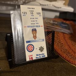 Cubs Ticket May 10,2000