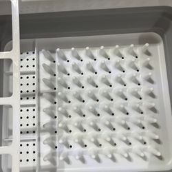 Collapsible Dish Drying Rack Portable Dish Drainer Dinnerware Organizer for Kitchen RV Campers Storage