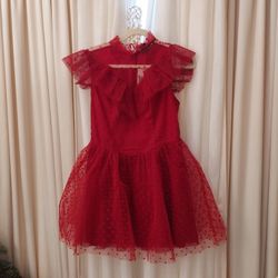 Red Christmas/party Dress