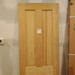 Wooden Pine Door (Heavy And Solid)