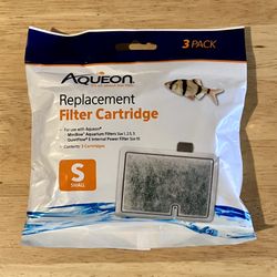 Aqueon Replacement Filter Cartridge - Size S - 3 Pack