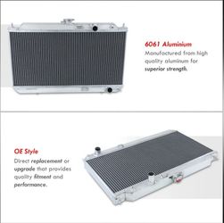 New radiator for 1990 to 1993 Integra DA9 & B series EF & CRX