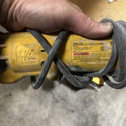 Dewalt Angle Grinder Corded
