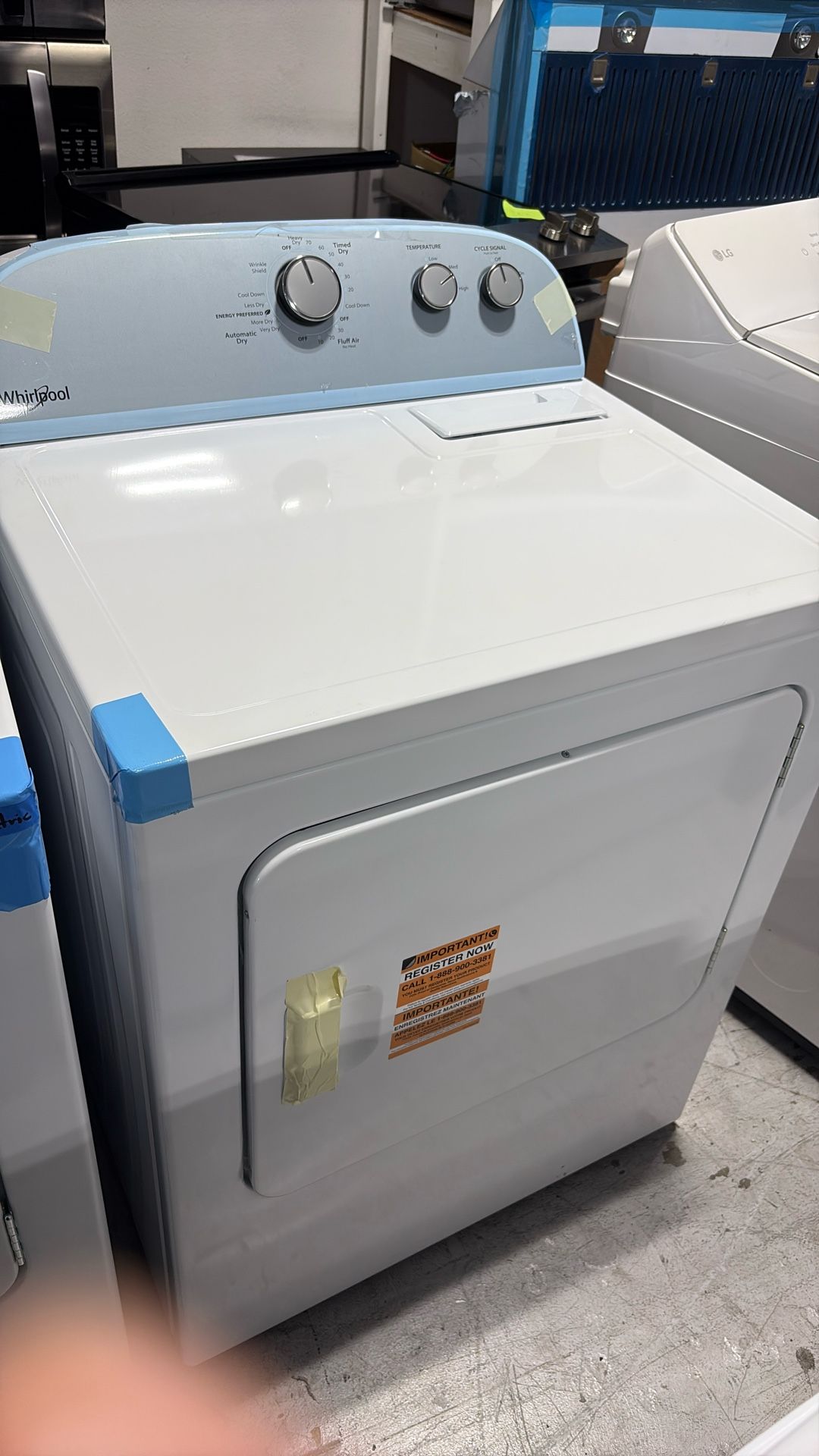 Whirlpool Electric Dryer WED4815EW