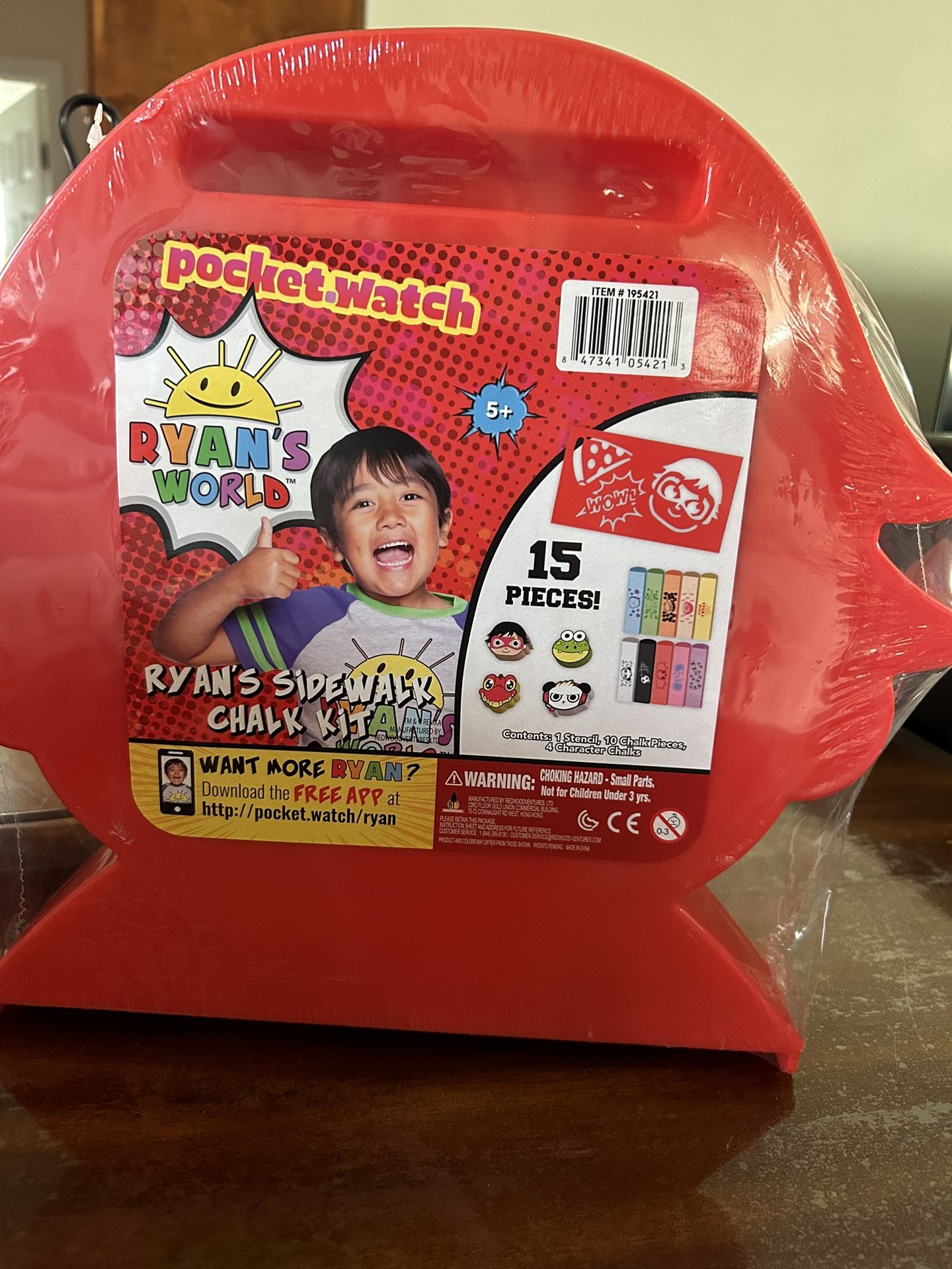 Ryan’s  Side Walk Chalk Kit$12 