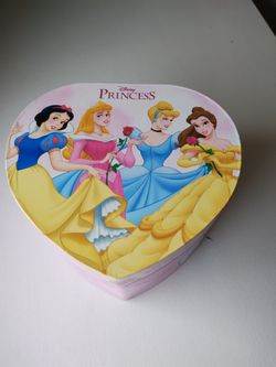 Disney Princess Cinderella Music Jewelry Box “So this is love” Excellent Condition
