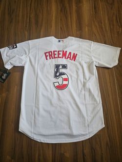Dodgers Mens freeman 4th of July Jerseys $50ea Firm S M L Xl 2x 3x