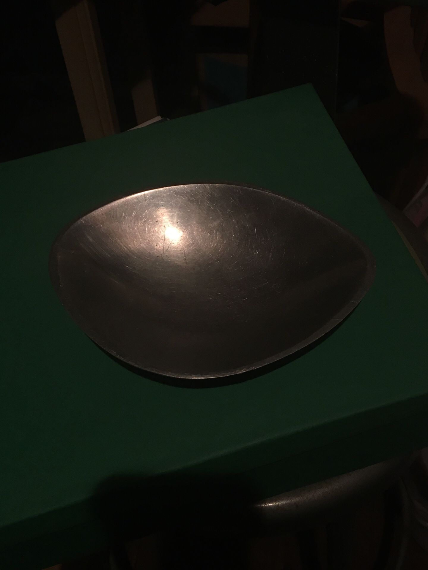 Nambe. Small silver bowl